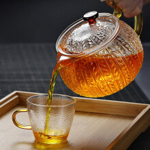 Premium Glass Teapot Set with Built-in Filter, Superior Heat Retention, Compatible with Home & Office Use