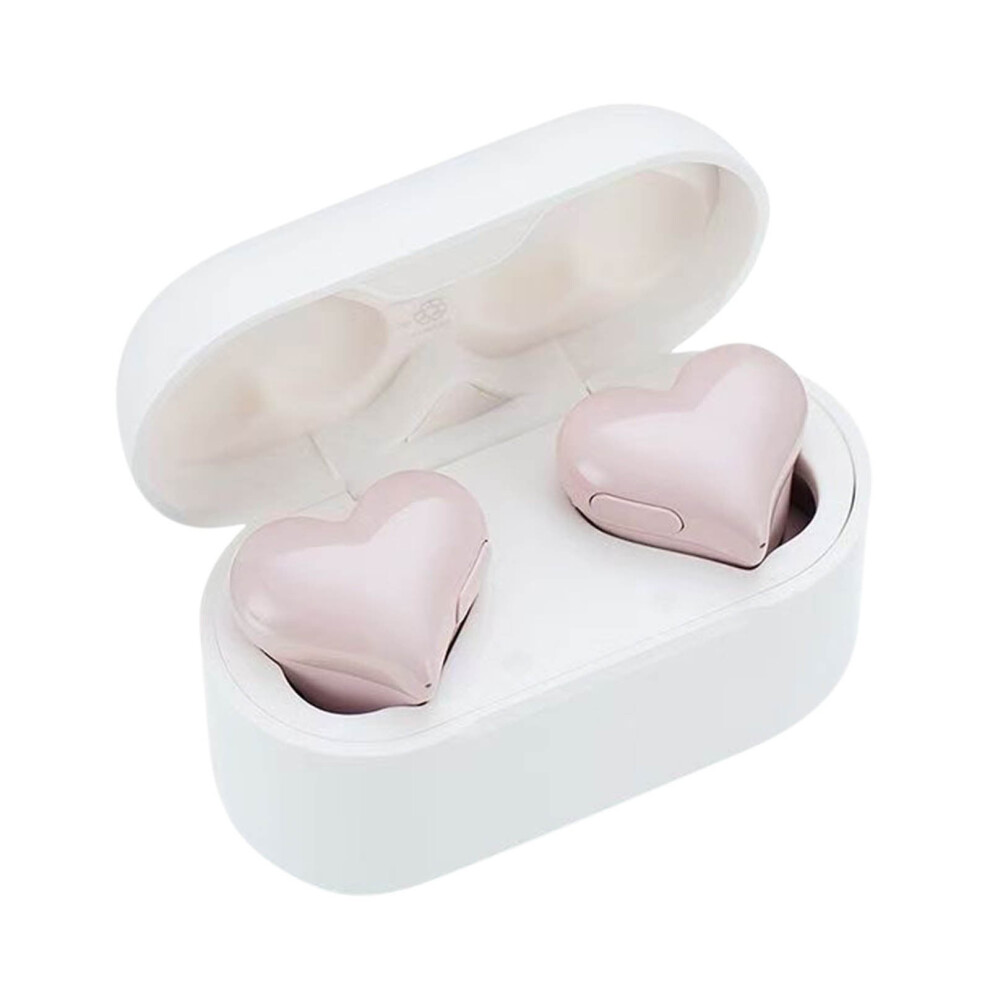 Heart Shaped Bluetooth Earbuds - Wireless 5.3 Sports Earphones With Mic, 8H Playtime & Ipx5 Sweatproof For Running/Jogging/Gym - Noise Cancelling 9405492451209