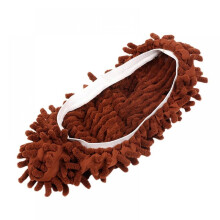 2PCS Washable Chenille Duster Mop Slippers – Floor Cleaning Shoe Covers for Bathroom, Office, Kitchen (Compatible with All Sizes)