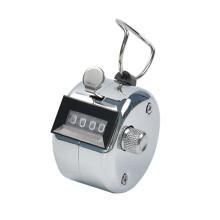 Mechanical Counter Handheld Counter Number Count Counter Hand Mechanical Counters Counter for Coaching- Knit