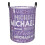 Custom Name Laundry Basket – Personalized Collapsible Hamper for Bathroom/Bedroom, Compatible with Home Use 1