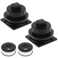 2PCS Stock Tank Drain Plug Kit for FG424288BLA FG424400BLA Leakproof Stock Tank Float Valve Set for Replacement