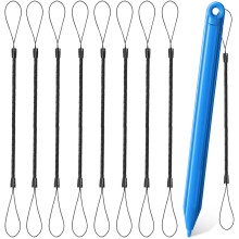 Stylus Tether 8 Pcs Elastic Lanyard For Pen Anti-lost Ropes Hanging Ropes Replacement Ropes For Stylus Tablet Pens,7.68"X0.2"X0.2"