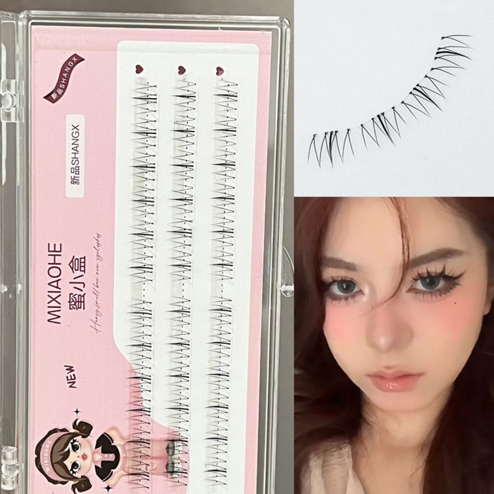 Reach-Tools (02) Lower Eyelash Clusters 4-7Mm For Wedding & Dance
