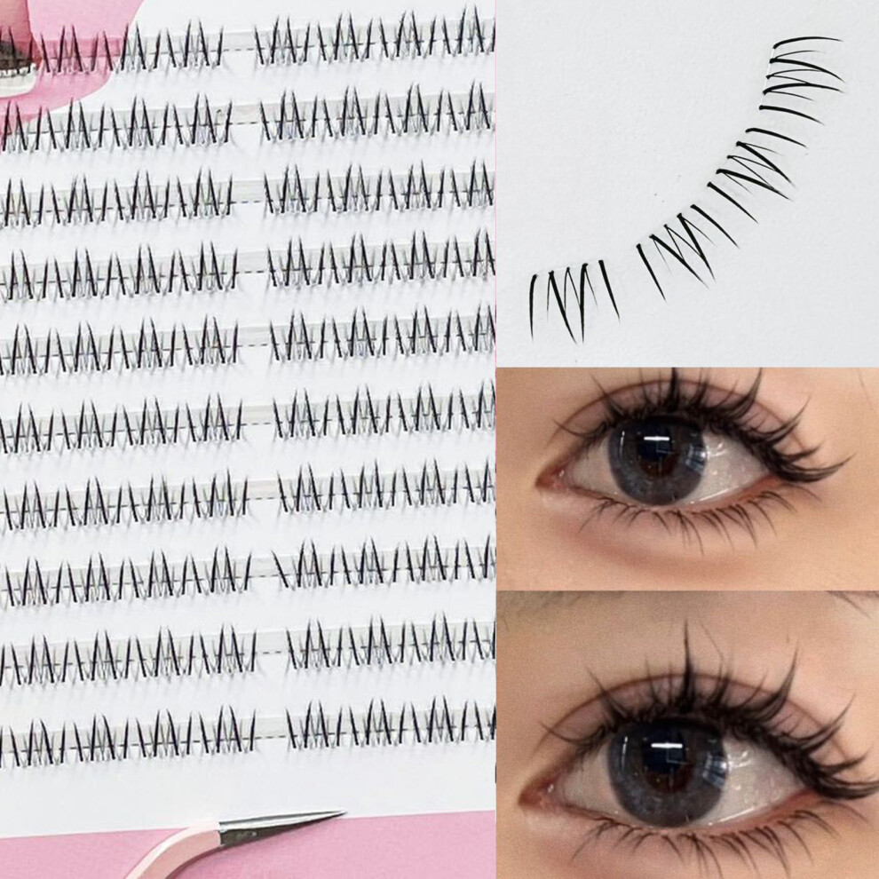 Dachuang Beauty (05) Lower Eyelash Clusters 4-7Mm For Weddings & Shows