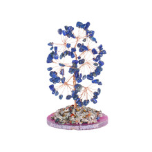 Healing Crystal Money Tree, Chakra Healing Tree, Feng Shui Wealth Tree, Natural Rose Quartz Tree, Ideal for Home Decor, Office Use