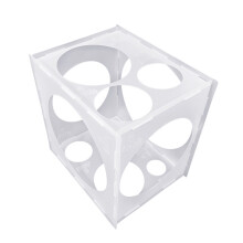 11 Holes Balloon Sizer Box 2-10Inch e Balloon Measurement Tool for Balloon Arches Column Balloon Decorations Plastic