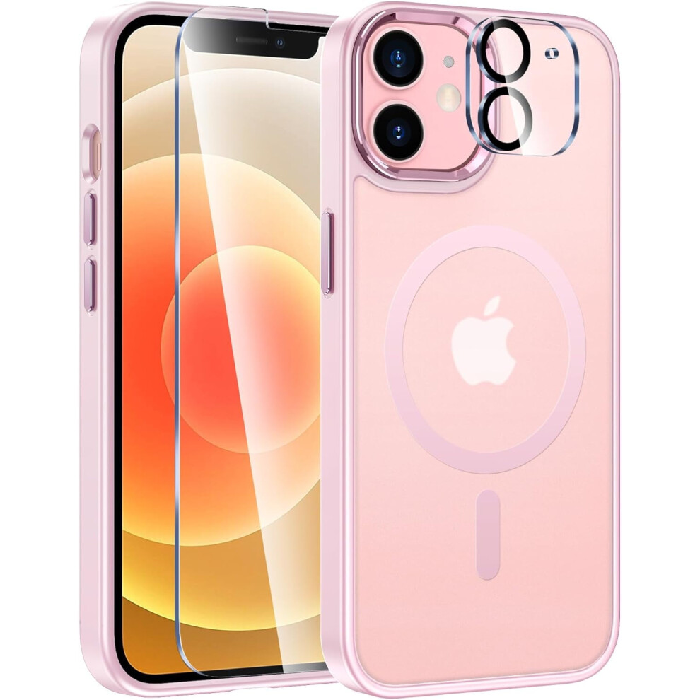 Magnetic Matte Military-Grade Iphone 12 Case – Slim, Rugged, Shockproof, Translucent Bumper For 6.1" 9043876435447