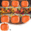Pumpa Papperstallrikar 23 cm 10-pack 1