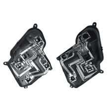 1Pair Rear Tail Lamp Circuit Board Bulb Base for 301 2014-2016 Brake Taillight Socket Holder Base No Bulb