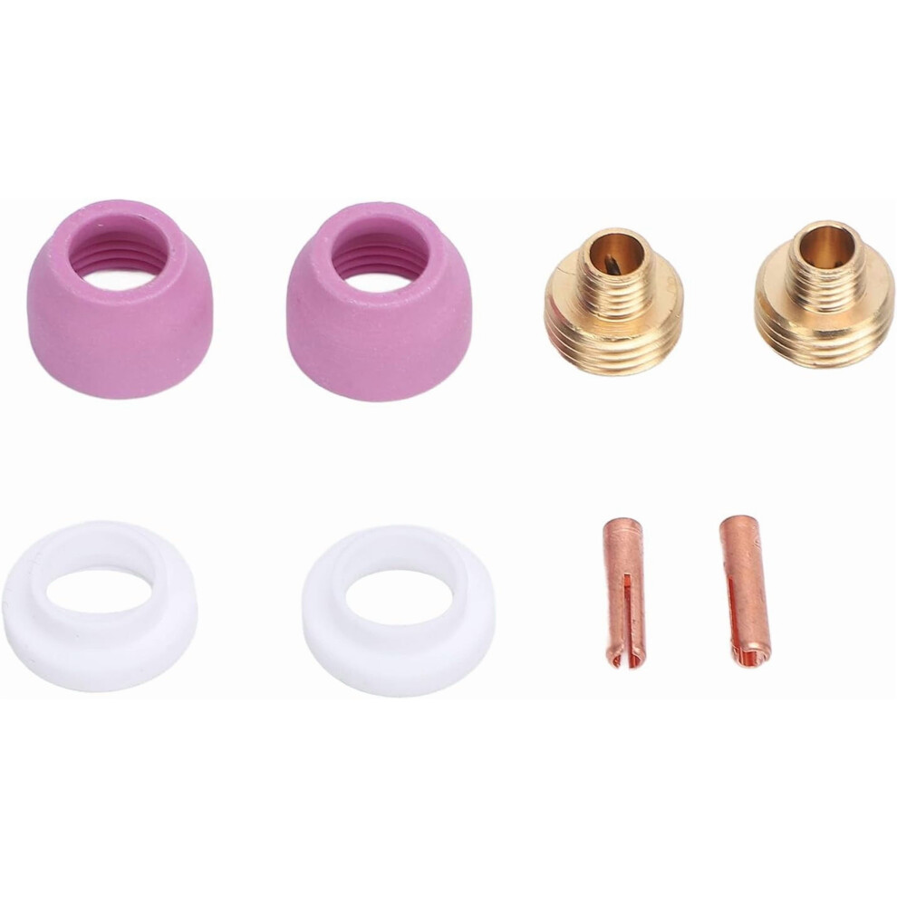 Welding Torch 2.4Mm Connector 2.4Mm Electrode Clamp Ceramic Nozzle Ptfe Front Cover Welding Torch Accessories 9405492452190
