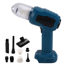 Aspirateur de Voiture Sans Fil, Souffleur D'Air Électrique Portatif pour le Nettoyage des Tapis et Sols, pour 18 V Outils à Batterie
