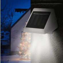 (Weiyi-EC)--LED Solar Powered Stair Lights Dusk-To-Dawn Waterproof Garden,Wall lamp。--(jk11.k)