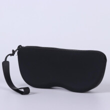 Soft Silicone Zipper Glasses Bag Storage Waterproof Bag Cosmetic Coin Bag Case For Women Girls Candy Color Dustproof Glasses Box