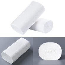10Pcs Soft Toilet Paper for Household Wood Pulp 3.5x3.1x4.9in