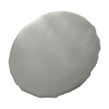 Jednofarebná okrúhla podložka na stoličku, hrubá, protišmyková, 12x12 palcov