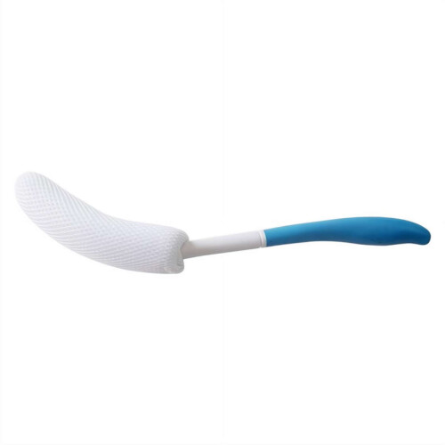 Escova corporal com cabo longo – Design curvo antiderrapante, 1