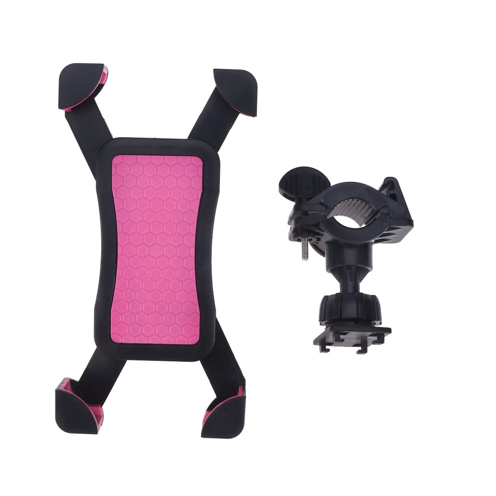 Bike Phone Mount 3.5 To 7 Inch Mobile Phone Holder Handlebar Fixed Navigation Bracket Anti-Vibration For Motorbike (Random Color) 9087558657277
