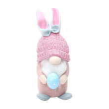 Easter Gnome Doll Pendant with Lights 11.4 Inch Pink