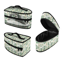 Eucalyptus Leaf Travel Steam Iron Bag with Zipper, Bag Only