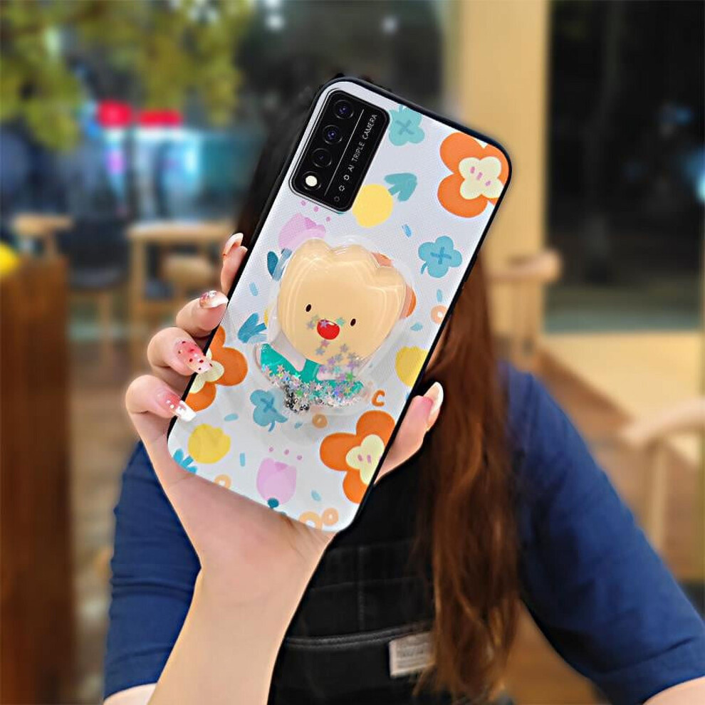 Phone Case For Tcl T-Mobile Revvl V+ 5G/Revvl V Plus 5G Â Waterproof, Glitter, Dirt-Resistant, Kickstand, Quicksand Tpu 9165521924592