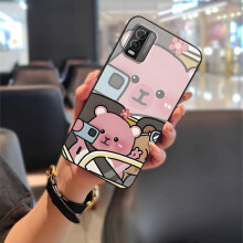 Shockproof Cartoon Phone Case for Nokia C210, Dirt-Resistant Silicone & TPU Soft Cover, Anti-Knock, Anti-Dust, Fashion Design