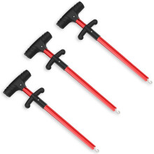 Removedor de Ganchos Portátil Tipo T, Removedor de Ganchos, Removedor de Ganchos, Removedor de Ganchos de Aleación de Aluminio Rojo