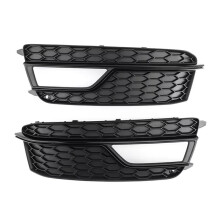Fog Light Grilles Cover Front Bumper Grill for A5 S- S5 2013 - 2017 8T0807681K 8T0807682K