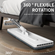 Flat Mop, Self Wringing Microfiber Mop for Floor Cleaning, 360 Hands-Free Microfiber Floor Mop, for Hardwood Floor and Window