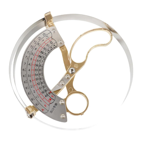 Hat Ruler, Measuring Tool Practice Scale Accurate for Hat Size Ring Compass Ruler Hat Light Weight Type for Hat Cap, M