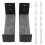 1Pair Hot Surfboard  Mount Rack,Kayak Boat Wall Rack Black 1