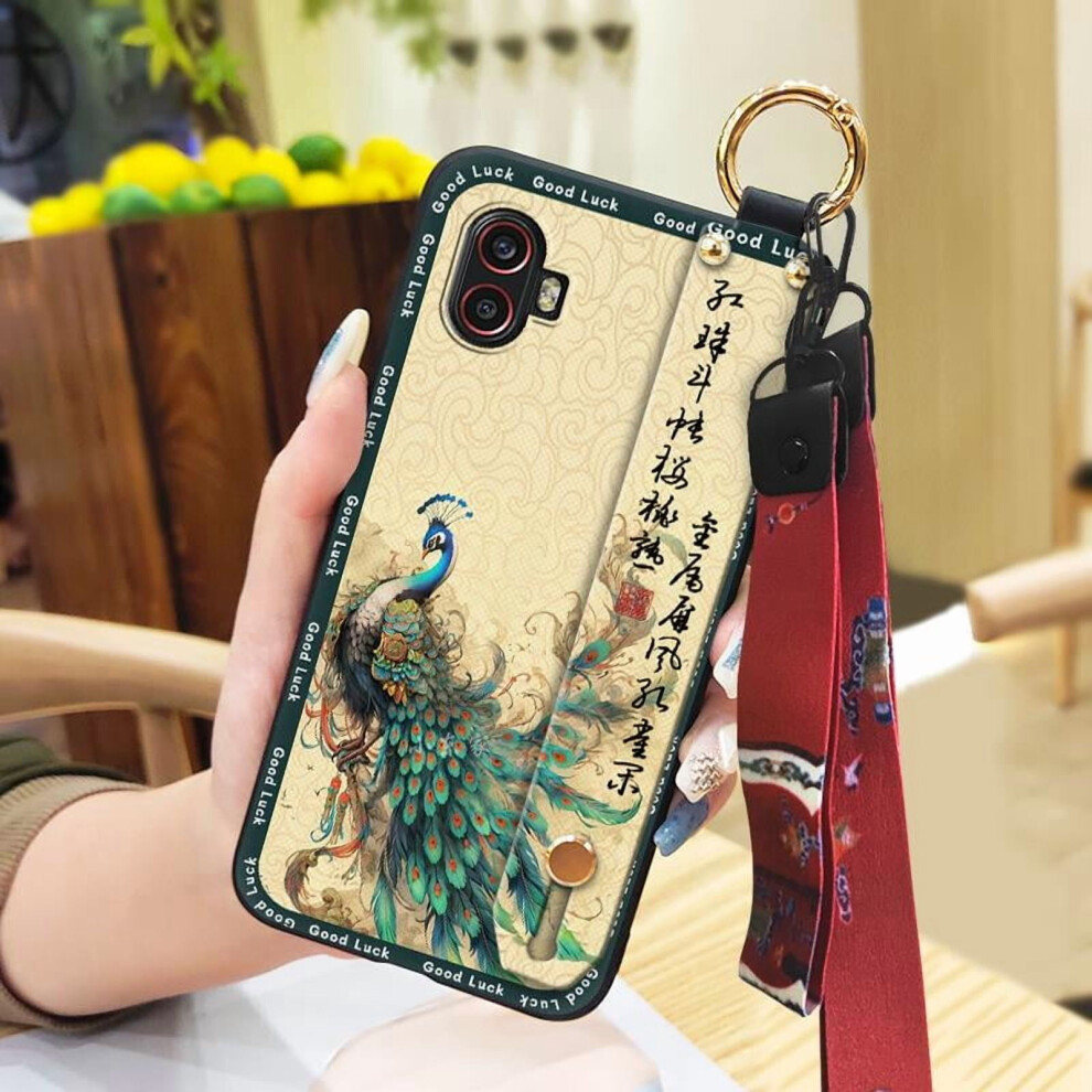 Phone Case Compatible With Samsung Galaxy Xcover6 Pro/Sm-G736u/B Â Anti-Dust, Kickstand, Ring, Silicone, Lanyard, Wrist Strap, Shockproof 9087558659158