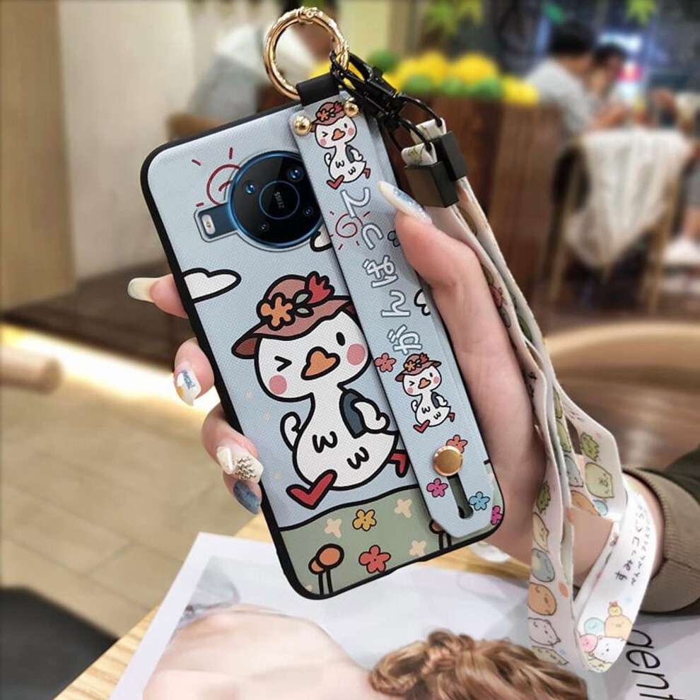 Nokia X100 Phone Case Â Silicone Anti-Dust Cartoon Kickstand With Wrist Strap & Ring, Shockproof Waterproof Back Cover 9087558660512