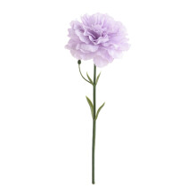 Œillets en soie réalistes avec tiges – Décoration pour mariage, fête, maison et salle de bain – Compatibles avec les compositions florales