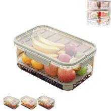 Cutie portabilă pentru păstrarea gheții cu pachet de gheață – Ladă frigorifică Green Fresh Saver pentru petreceri, camping, picnicuri și