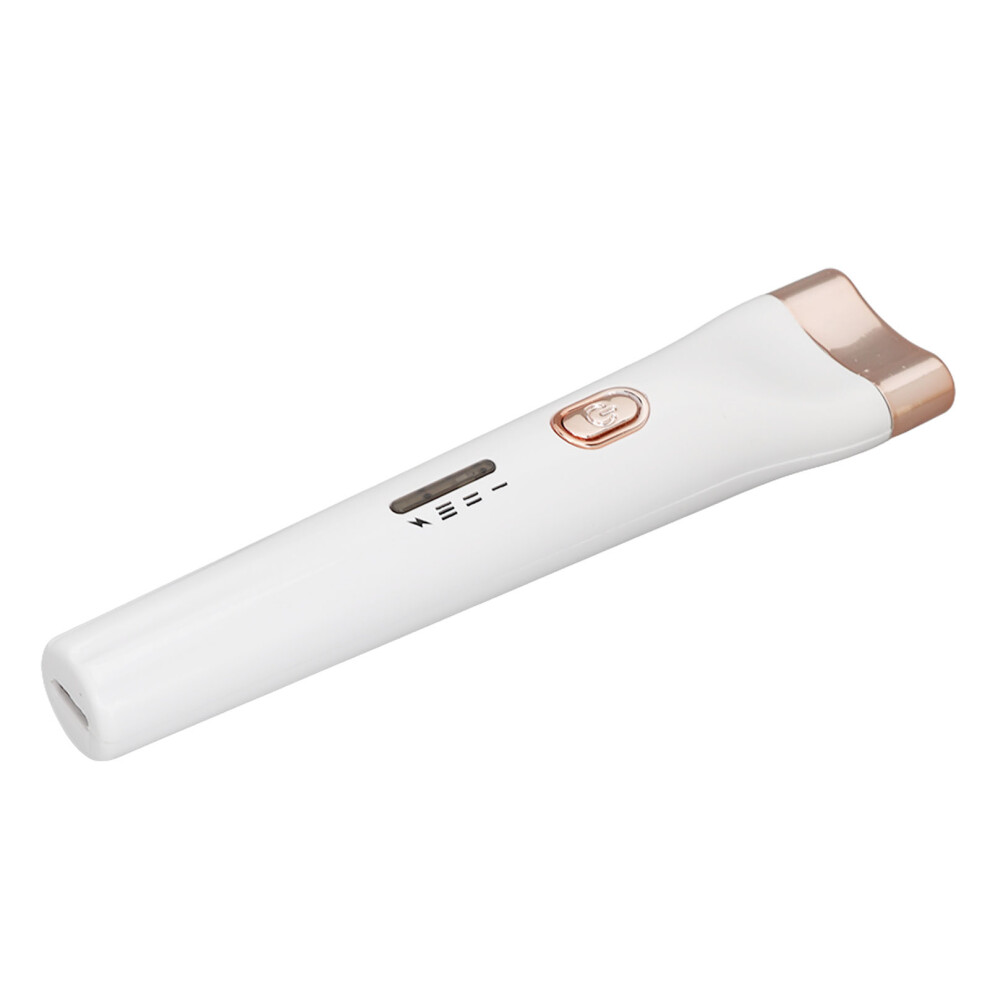USB Rechargeable Electric Heated Eyelash Curler, 3 Gears, White