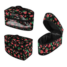 Ironing Machine Storage Bag Reusable Travel Case Strawberry