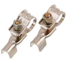 2Pcs Battery Terminal Connectors Prevent Disconnections for Car Battery Cable Ends 11.8x0.79x0.59in