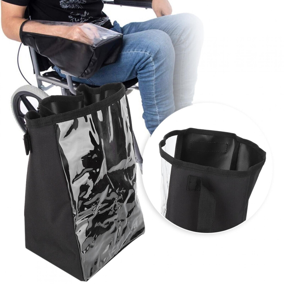 Black Acouto Wheelchair Control Panel Cover, Waterproof Control Panel Cover, Oxford Cloth
