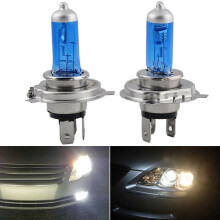 2pcs H4/HB2 9003 Xenon White 12V 55W 6000K Bright Light Halogen Headlight Bulb