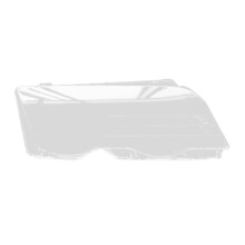 Car Front Headlight Cover Lampshades Lamp Shell Headlights Lens Cover for 3 Series E46 4-Door 1998-2001 Right