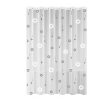 Waterproof Shower Curtain Set with Rod and Cloth