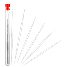 NSESSHome 6 Big Eye Beading Needles, compatible with Sharp Points, Use for General Sewing, Weaving and Embroidery, Very Easy to Thread