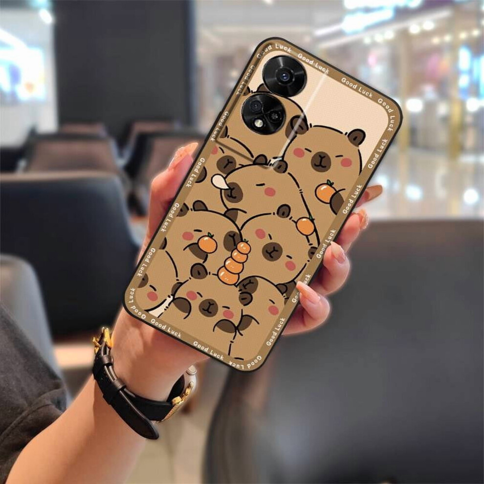 Soft Shockproof Silicone Phone Case For Compatible With Tcl 50 5G/50Xe 5G/50Xe Nxtpaper 5G Â Cute Graffiti Cartoon, Full Wrap, Dustproof & 9087558661342