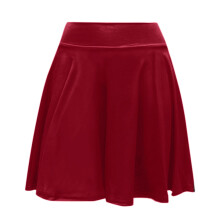 Tennis Skirt Women Fashion High Waist Solid Mini Pencil Skirt Hip Slim Short Skirt Summer Skirts For Women Black Shorts Women (Wine Red,M)
