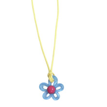 Blommigt halsband justerbar rem ihålig blomberlock nyckelbenskedja blomma chocker halsband smycken