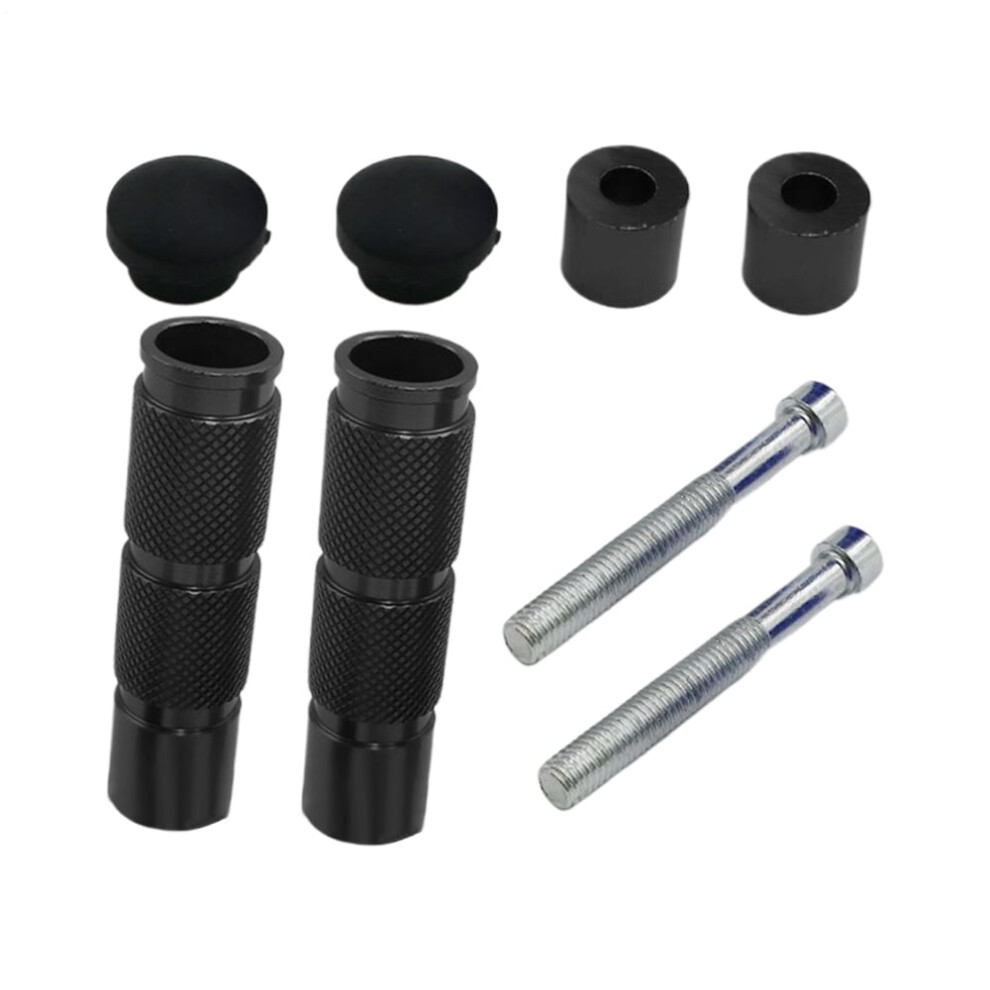 Motorcycle Foot Pegs Motorbike Pedal Aluminum Alloy Footrest Replacement Parts For Road Cycling Dirt Scooter Gravel Cruiser High Grade 9009879515005