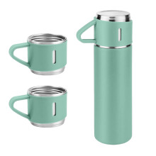 Gobelet isotherme en acier inoxydable avec couvercle – Double paroi sous vide, étanche, réutilisable, pour boissons chaudes/froides