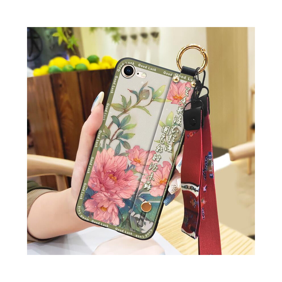 Phone Case Compatible With Iphone 7/8/Se 2020/Se2, Chinese Style Wristband, Anti-Knock, Dustproof, Shockproof, Waterproof 9065194477077