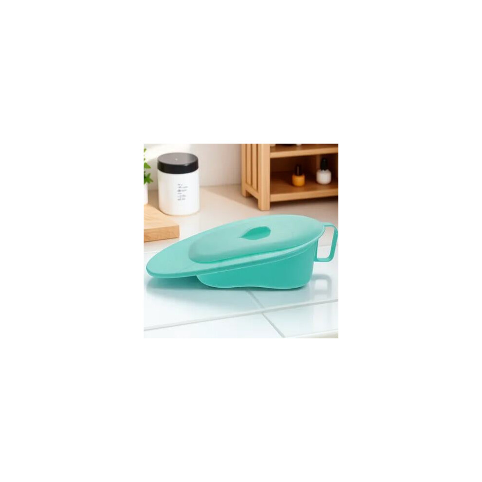 Green Topbathy Bedpan For Elderly Men Comfortable Pp 1Set